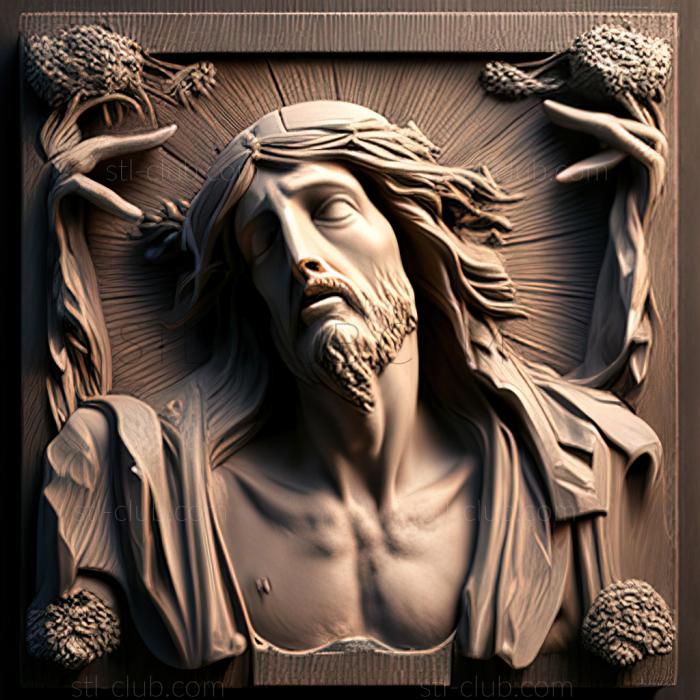 3D model st jesus (STL)